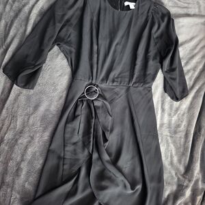 Joe Fresh Asymmetrical Black Dress